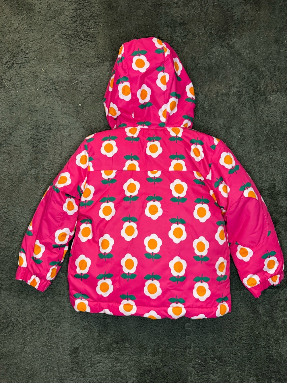 Cat & Jack Toddler Girls Floral Hooded 3-in-1 Heavyweight Jacket - Size 3T NWT - Picture 10 of 10